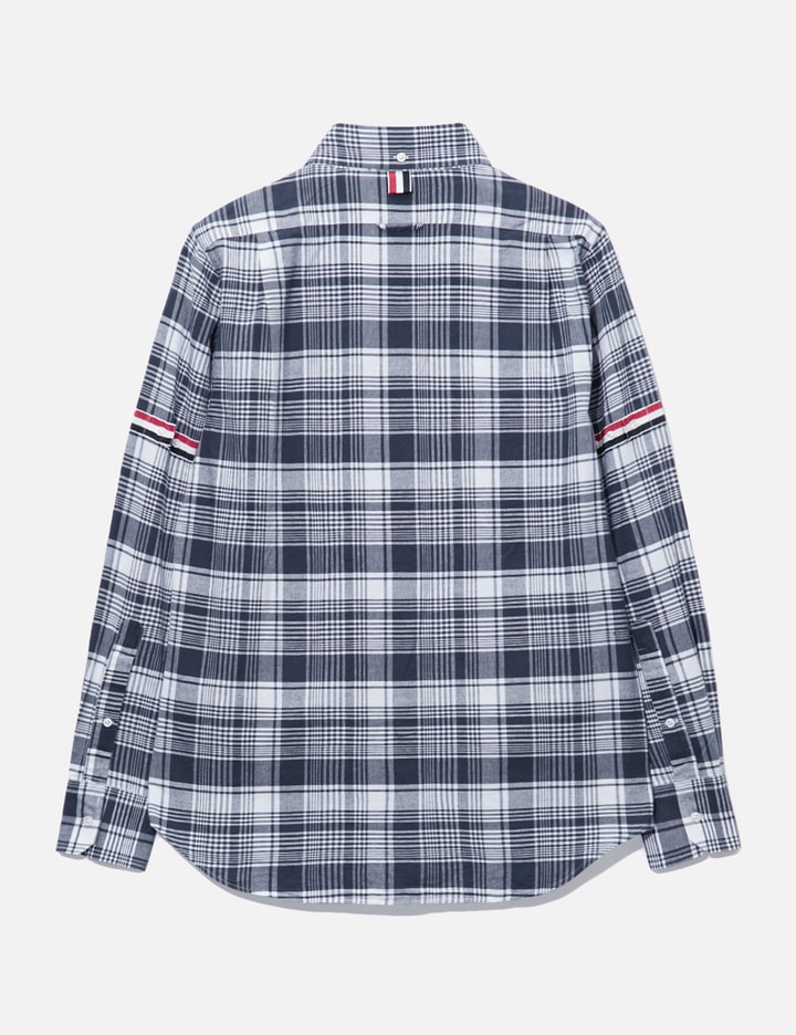 Thom Browne Navy Plaided Shirt Placeholder Image