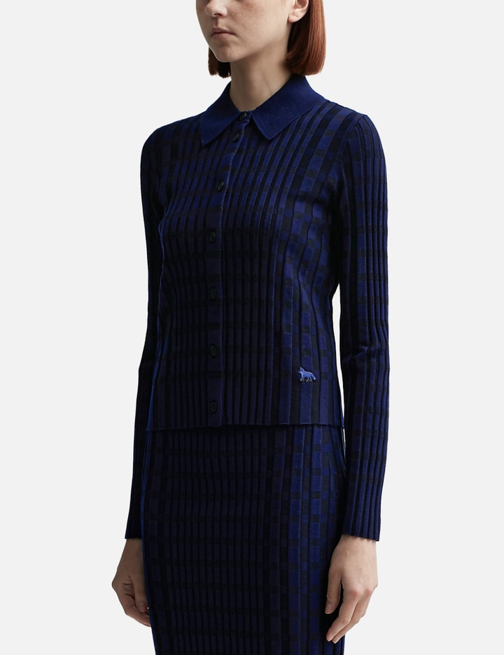 Checked Knitted Shirt Placeholder Image