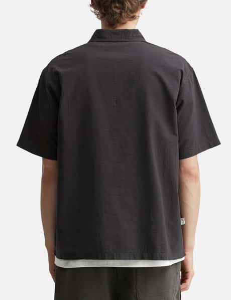 Seersucker Quarter Zip Shirt view 12