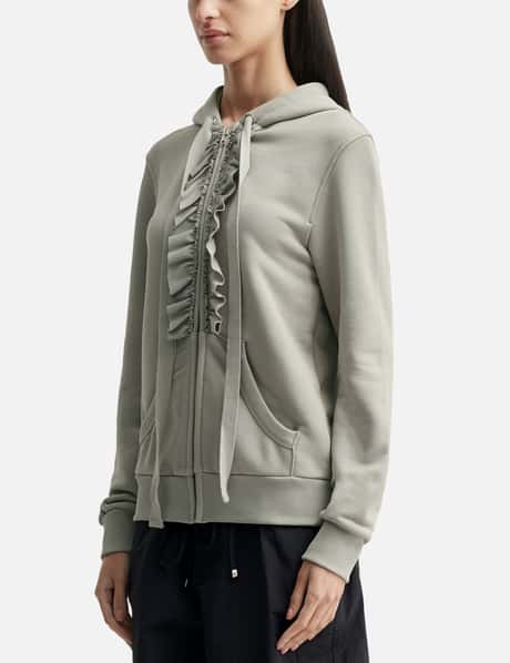 Ruffle Hoodie Zip-Up view 7
