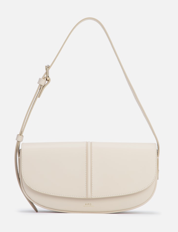 Shop Apc Betty Shoulder Bag In White