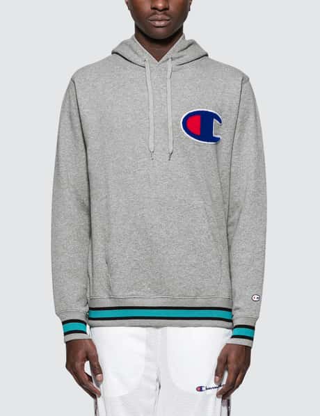 Champion Japan Colored Rib Big C Logo Hoodie HBX