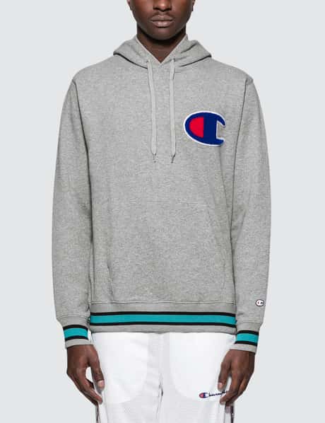Champion Japan Colored Rib Big C Logo Hoodie HBX