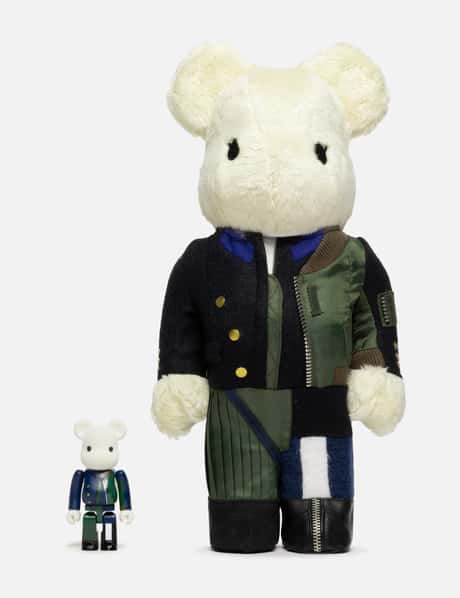 Medicom Toy 2018 Sacai 400% + 100% Be@rbrick Set