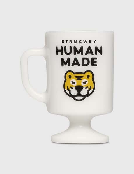 Human Made Milk Glass Pedestal Mug