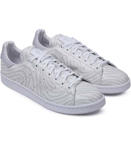 - Opening Ceremony X Adidas Originals White Pony Fingerprint  Stan Smith Sneakers | HBX