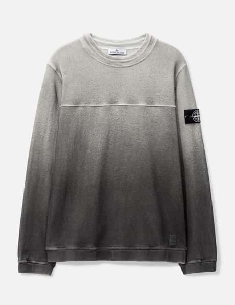 Stone Island Oxide Spray Close Loop Sweatshirt