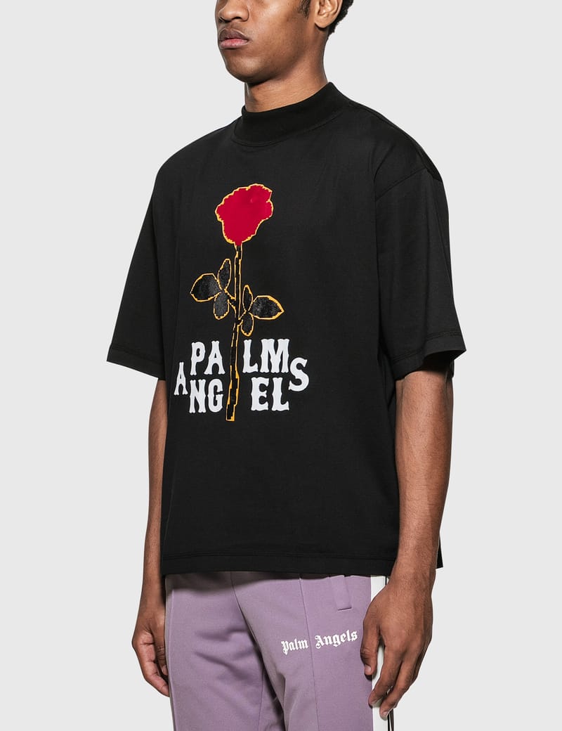 Palm Angels - Rose Boxy T-Shirt | HBX 