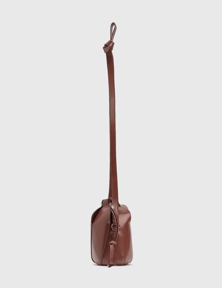 Chloé Tulip Mini Leather Bucket Crossbody Bag