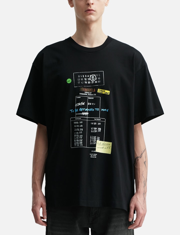 MM6 Maison Margiela Stamp Print T-Shirt