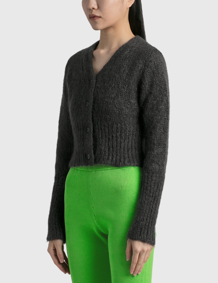 Kid-Mohair Crop Cardigan Placeholder Image