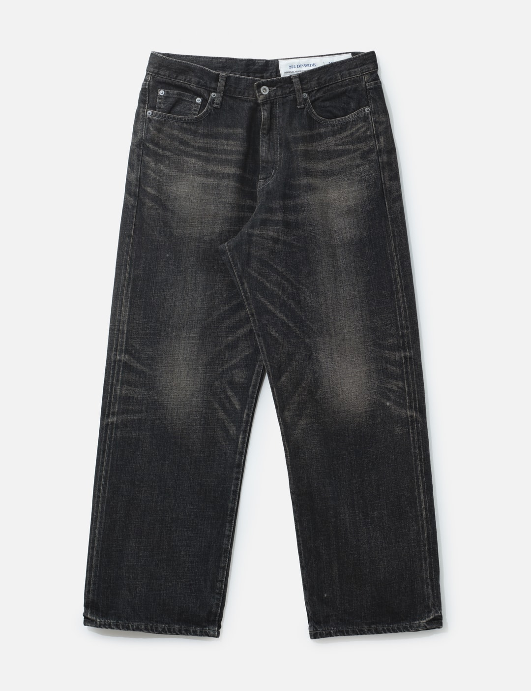 Washed Denim DP Wide Pants view 7