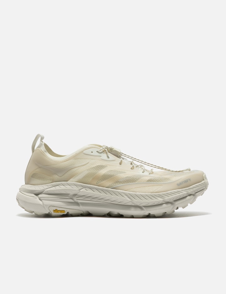 Hoka Mafate Speed 4 Mesh-panelled Running Sneakers In Neutral
