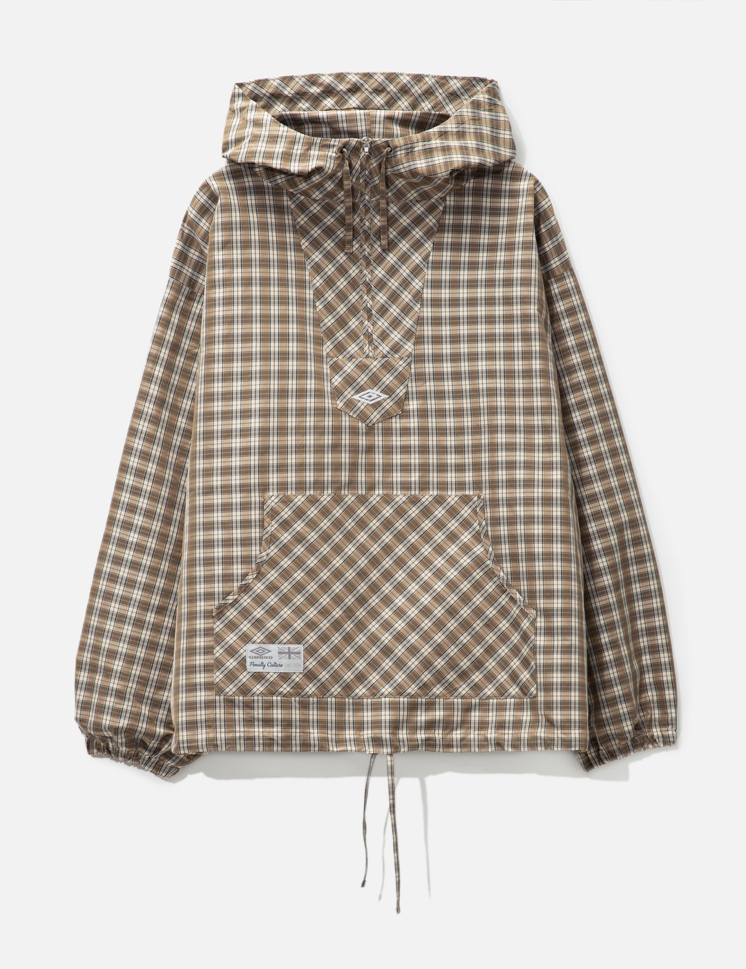 UMBRO Slam Jam X umbro Masked Hood Plaid Shirt