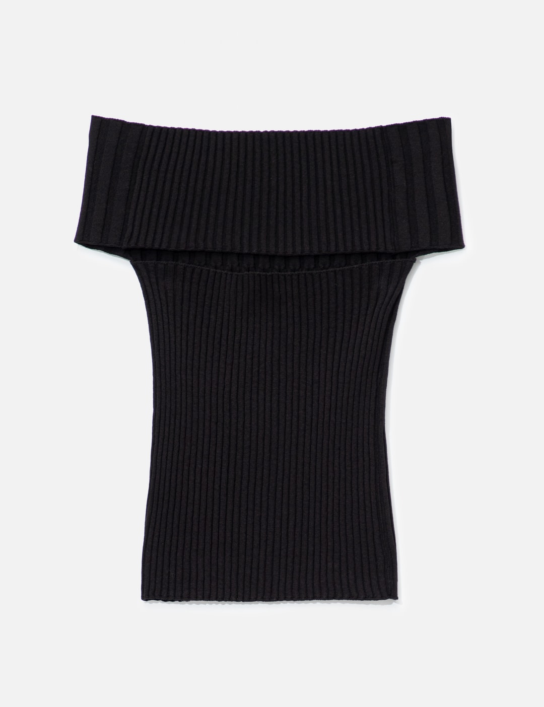 Off Shoulder Rib Top view 9