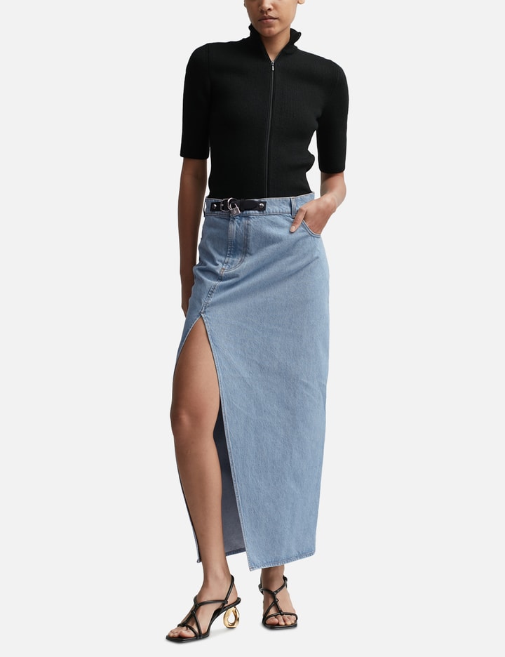 PADLOCK STRAP LONG SLIT SKIRT Placeholder Image
