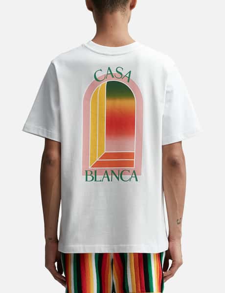 Casablanca - Gradient Arch Logo T-shirt | HBX - Globally Curated 