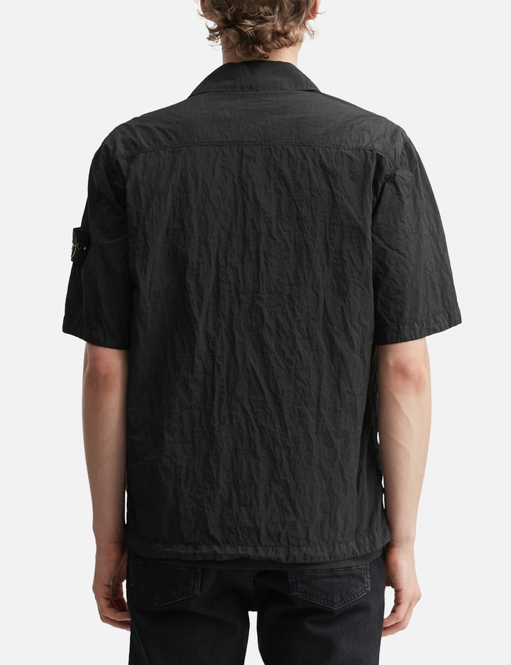 Stone Island Nylon Metal In Econyl® Short Sleeve Shirt