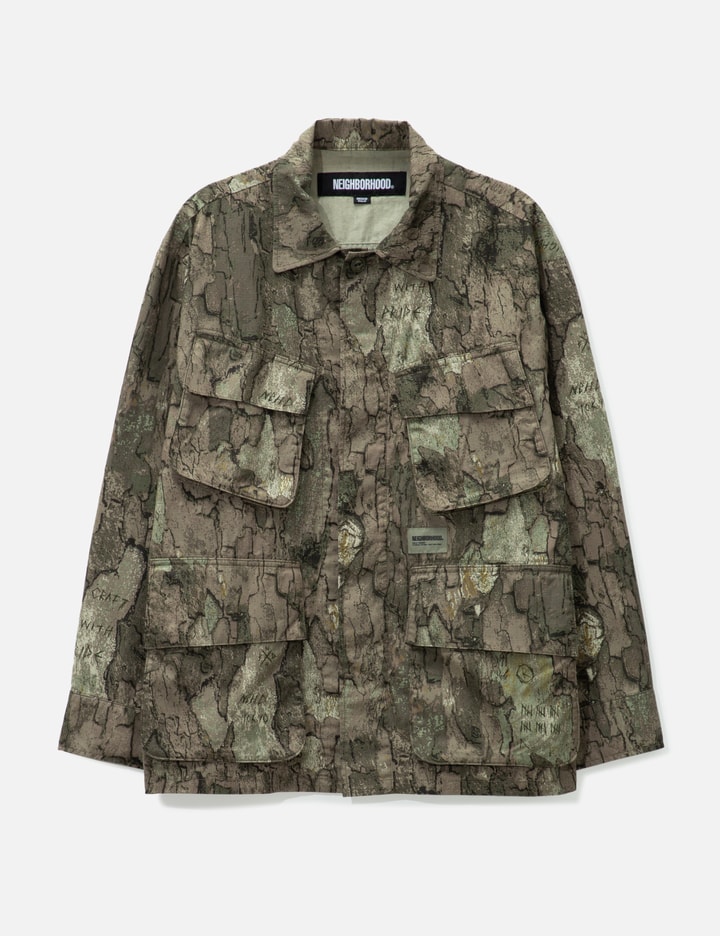 CAMOUFLAGE FATIGUE JACKET Placeholder Image