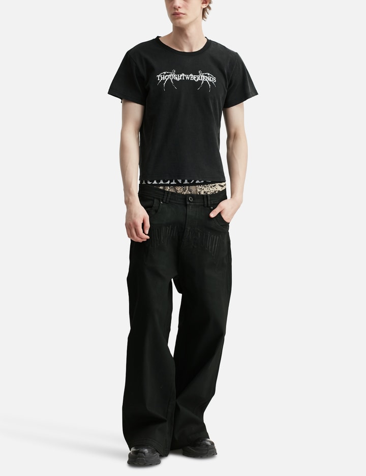 "Orius" Bone Wings Fitted T-Shirt view 5