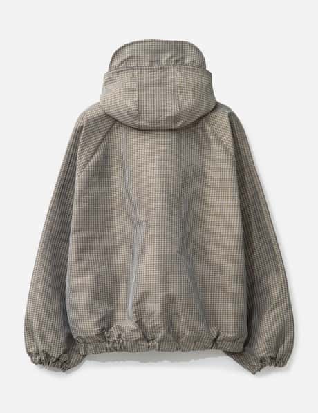 X Slam Jam Smock Check Anorak view 8