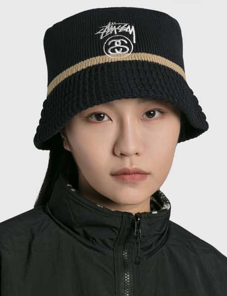STUSSY SS-LINK 寂し KNIT BUCKET HAT バケットハット