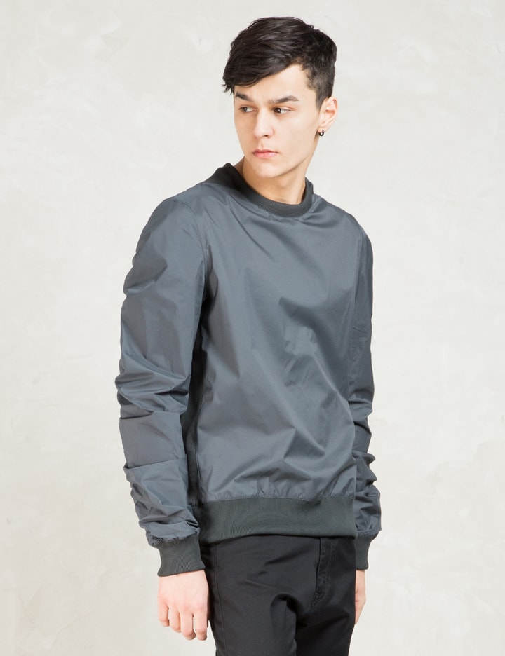 Charcoal Shirring Pullover Shirts Jacket Placeholder Image