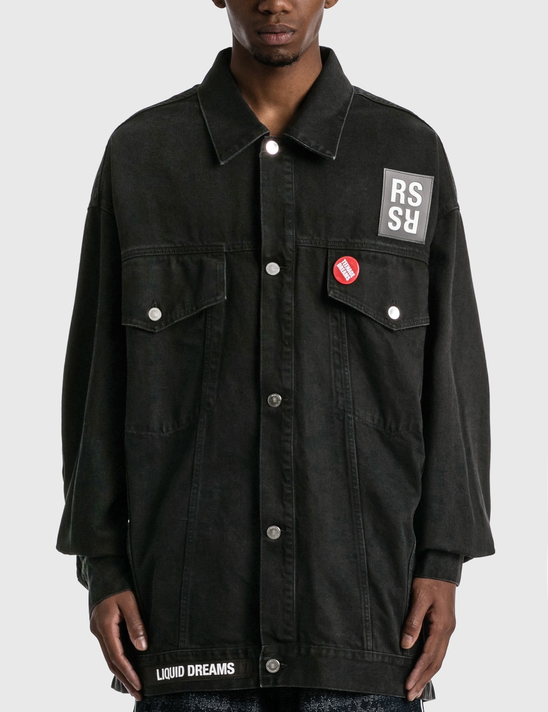 Raf Simons Oversized Denim Jacket HBX - Main Image