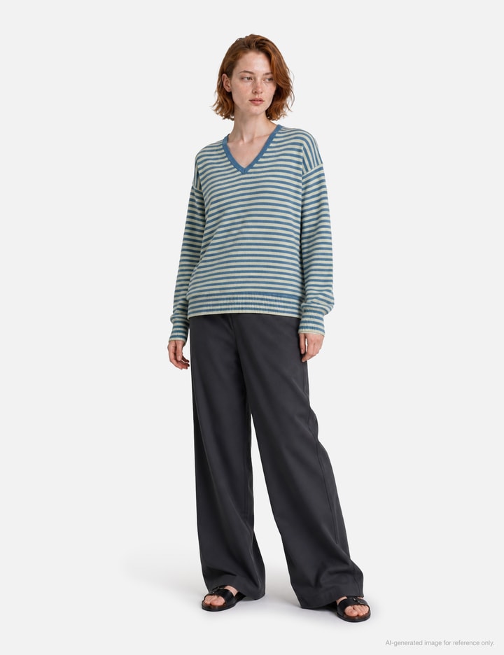 Moondal Risca Knit In Fade Blue