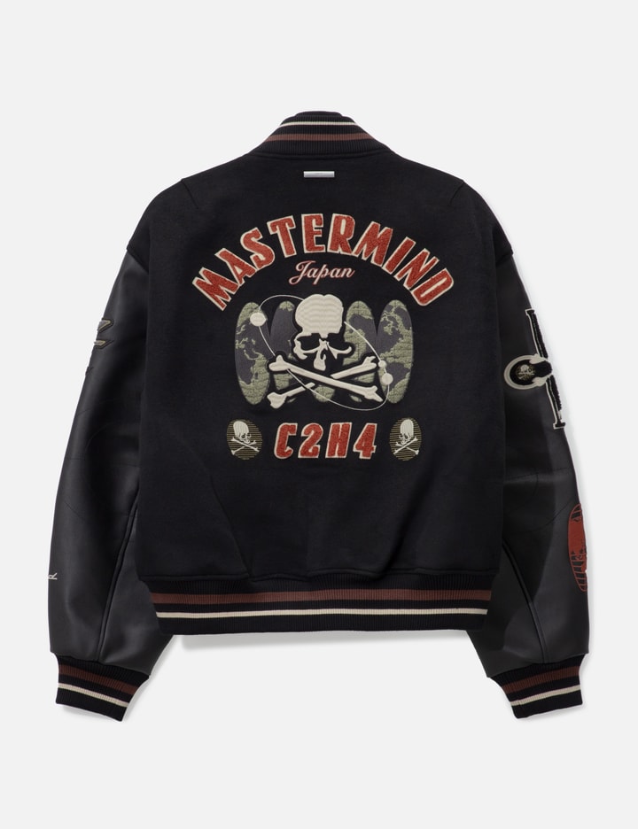 C2H4 x Mastermind Japan Curvilinear Varsity Jacket Placeholder Image