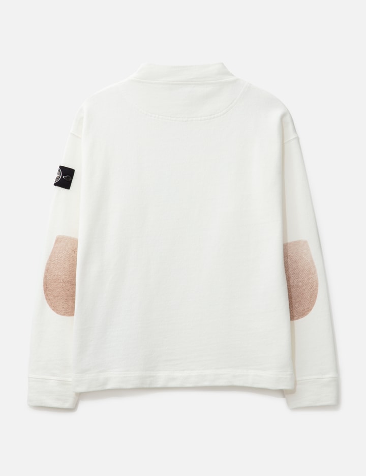 Knit-look Cotton Raw Beauty Sweatshirt Placeholder Image