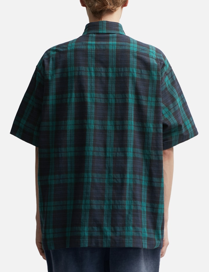 Grocery ST-011 Oversized Check Short Sleeves Shirt Placeholder Image