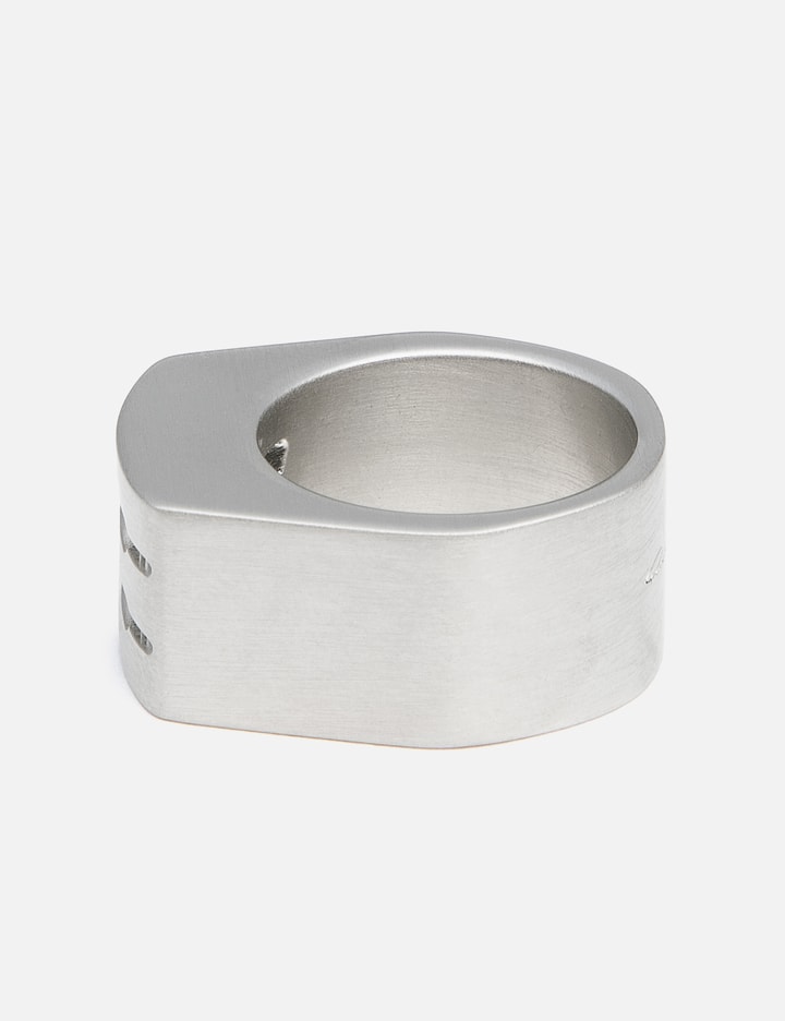 Shop Rick Owens Grill Ring In Silver