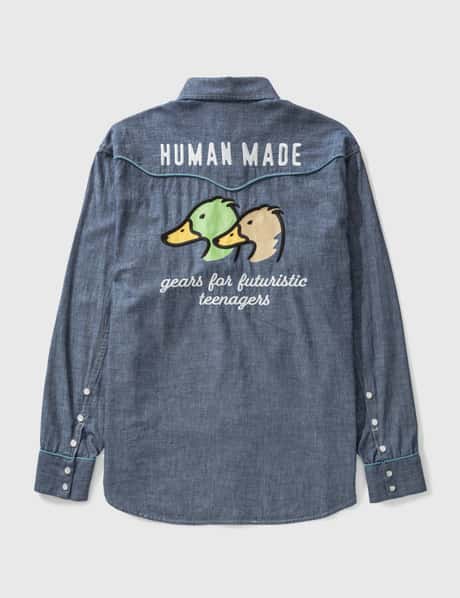 Human Made - ヒューマンメイド ウェスタン シャンブレー シャツ | HBX 