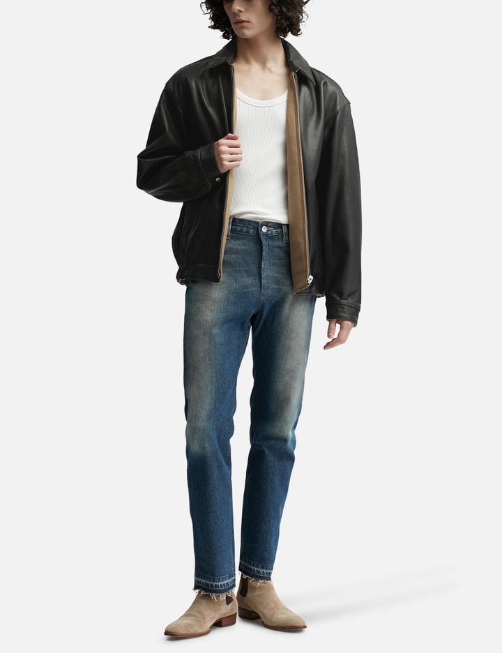 Seven by seven Reversible Leather Blouson
