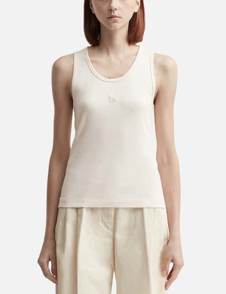 Maison Kitsuné Baby Fox Ribbed Tank Top