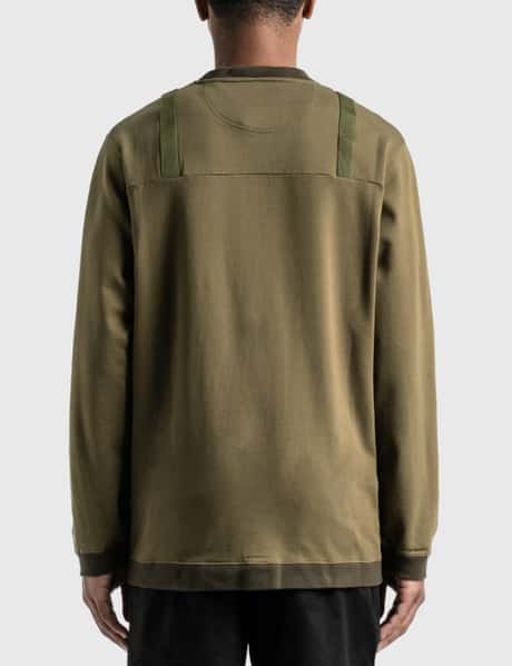 White Mountaineering - Hunting Pocket Taped Sweatshirt | HBX 