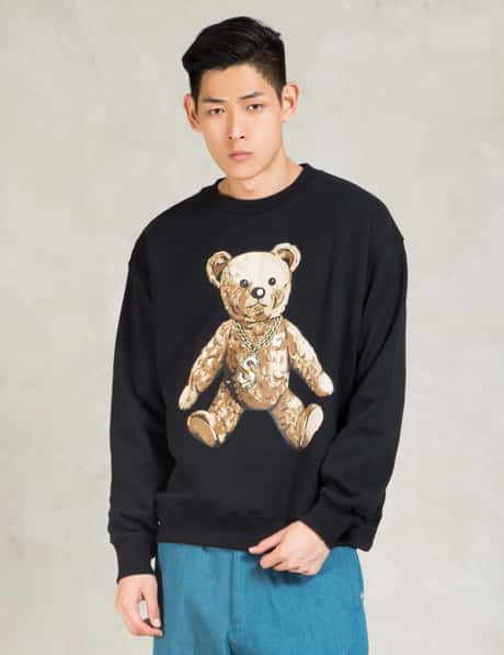 Joyrich - Black Rock Teddy Crewneck Sweater | HBX