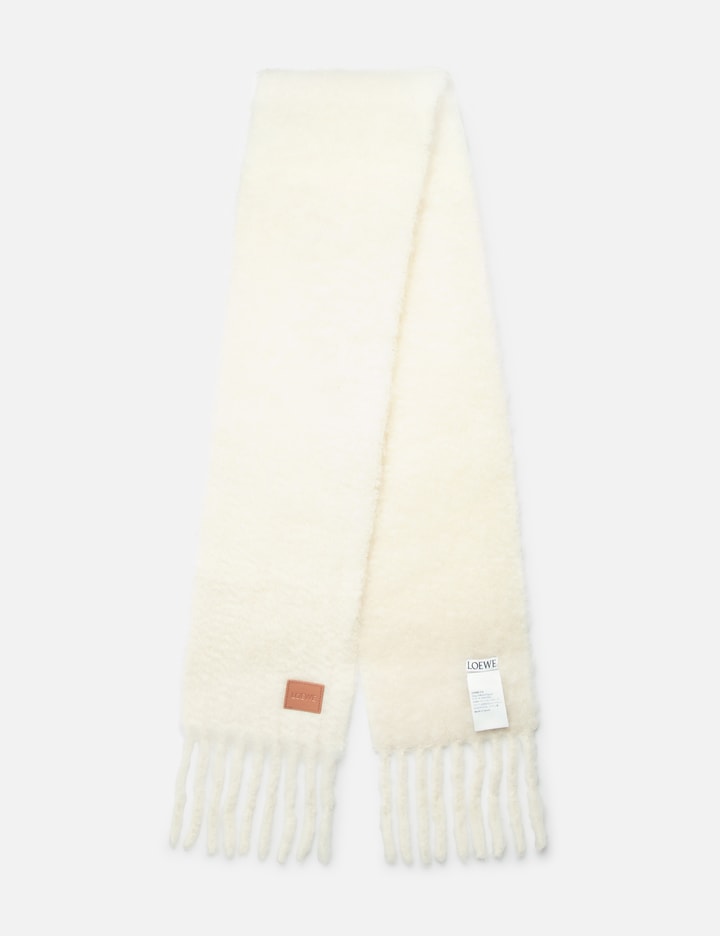 Shop Loewe Wool Blend Scarf