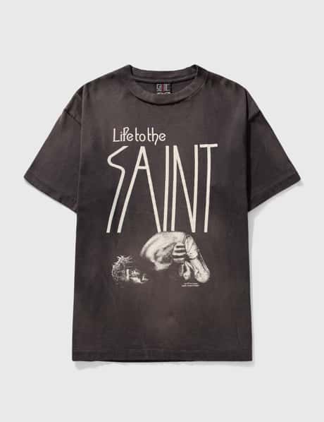 Saint Michael 라이프 투 더 세인트 티셔츠