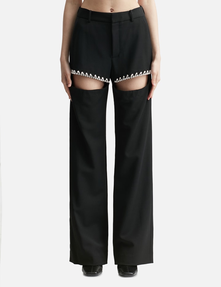 Area - Crystal Slit Pants  HBX - Globally Curated Fashion and Lifestyle by  Hypebeast