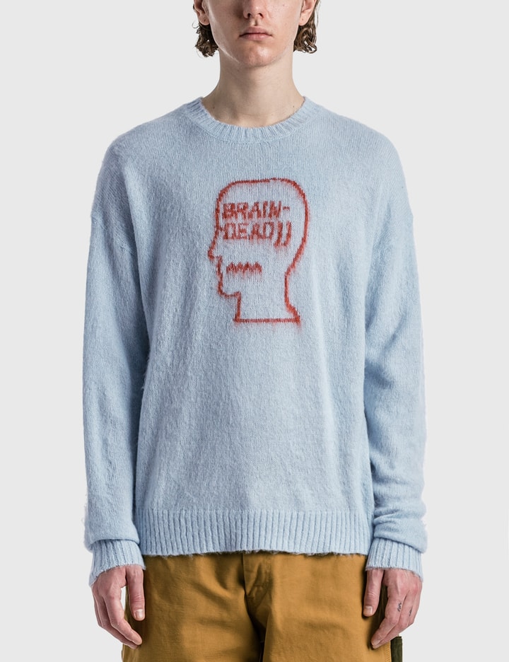 SUPERFUZZ LOGOHEAD CREWNECK SWEATER Placeholder Image