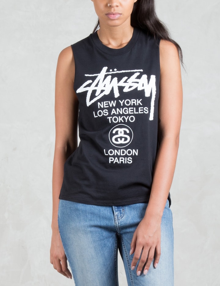 World Tour Muscle T-Shirt Placeholder Image