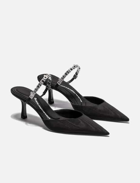 Alexander Wang - デルフィーヌ 65 ロゴ ストラップ ミュール | HBX 