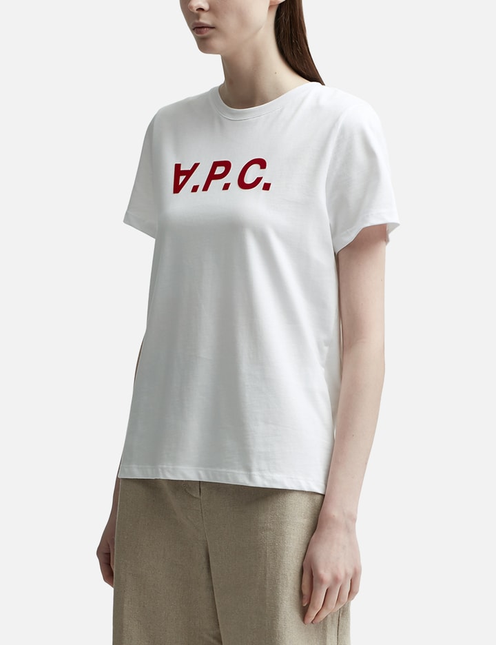 Shop Apc Vpc Logo T-shirt In White