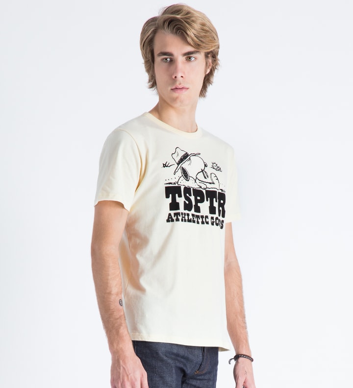 Antique White Lazy Dog S/S T-Shirt Placeholder Image