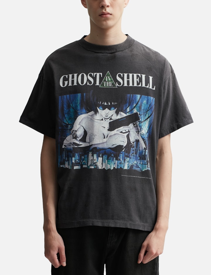 Saint Michael x Ghost In The Shell T-shirt Placeholder Image