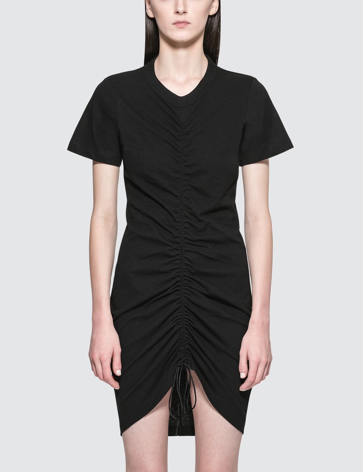 High Twist Dress With Gathered Front Placeholder Image