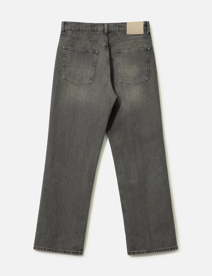 Our Legacy Third Cut Faded Straight Jeans In Gray