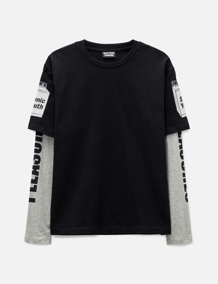 Pleasures - PLEASURES X Sonic Youth Becuz Layered Long Sleeve | HBX